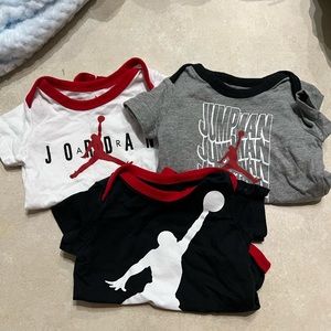 Baby Jordan Onesies